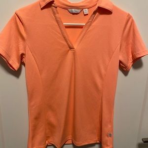 Orange Lady Hagen Small Women’s GOLF shirt - great condition